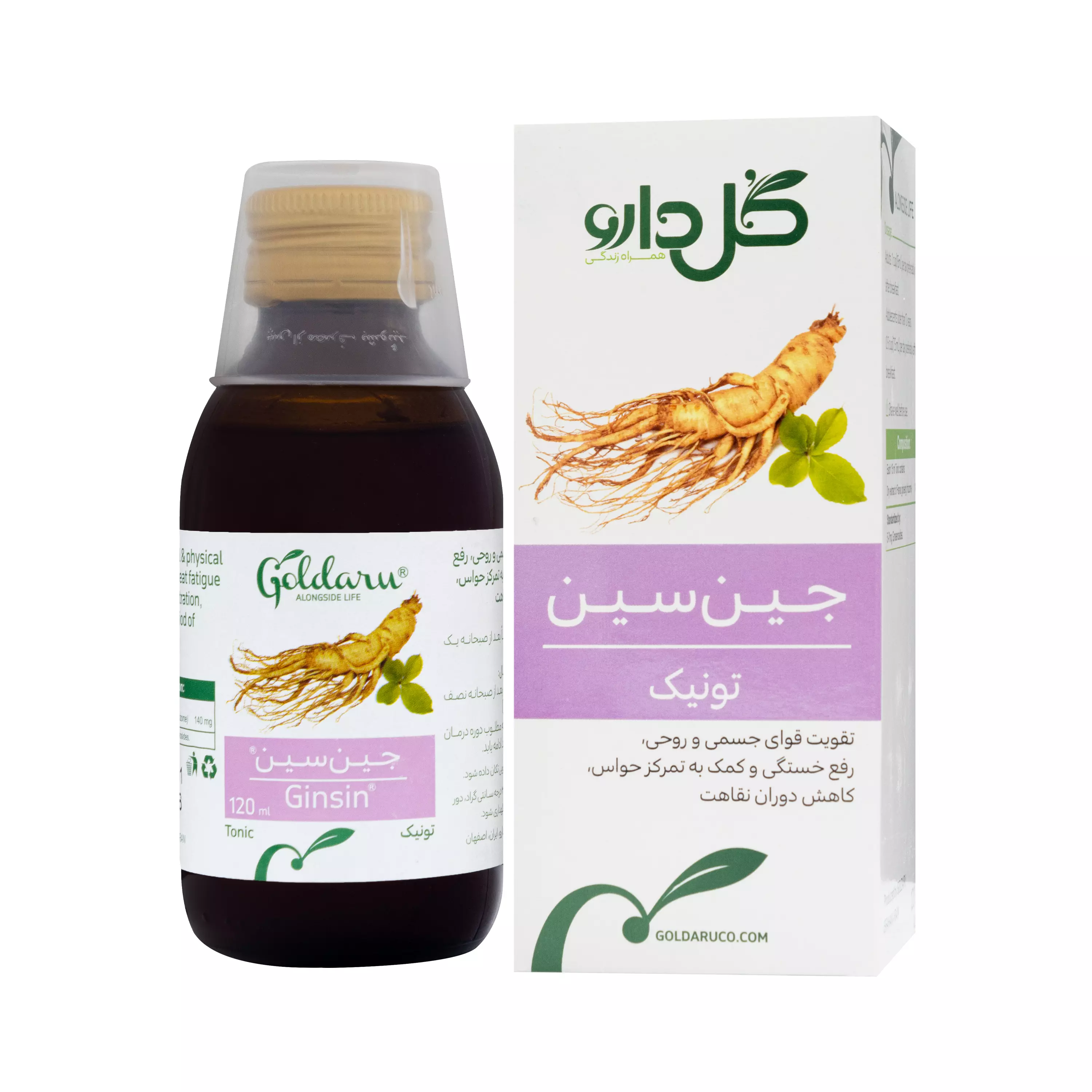 تونیک جین سین گل دارو
